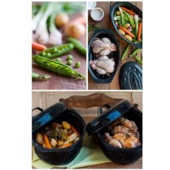 Kitchen Craft Assiette Ardoise De Table 30 X 20 Cm - Les 4