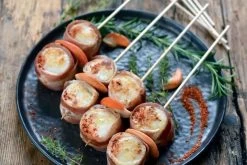 Bloc Couteaux Ovale Polypropylène Fibre Noire ARCOS Blanc