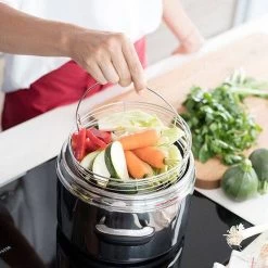 GOURMET Céramica Stone Cocotte Fonte Alu Revêtement Céramique D38 Induction -Cuisine Articles Magasin gourmet ceramica stone cocotte fonte alu revetement ceramique d38 induction 2