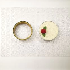 KIT TARTE MERINGUE Cercle Tarte Et Moule Décor Meringue En Silicone SilikoMart 3Design
