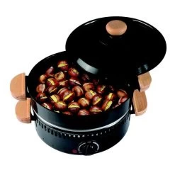 L´incroyable Cocotte Cookut Revêtement Céramique 24 Cm + Poignée Et Manique - Bleu Myrtille