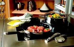 MUTINE Poêle à Crêpes Crépière Amovible Inox Revêtue Corps CLASSIQUE Cristel