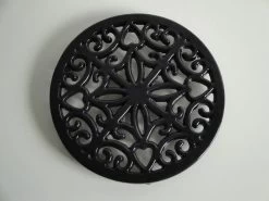 PIZZA Stone 36cm Four BBQ Emile HENRY Fond Lisse Rouge Coquelicot